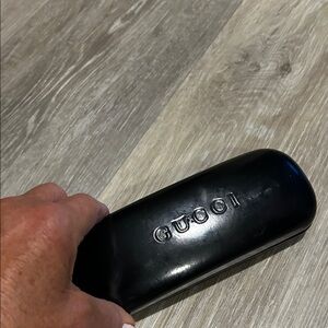 Gucci Elegant Black Eyewear Case